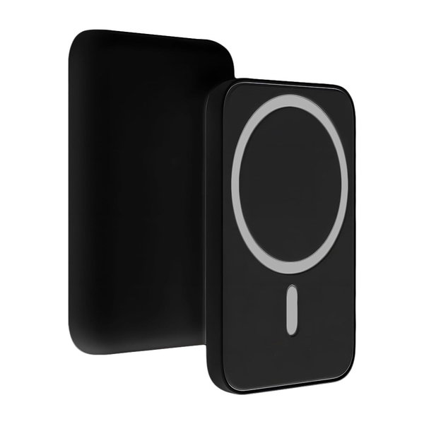 ECOBOX POWER BANK 5000MAH  CZARNY MAGSAFE  BEZPRZEWODOWY