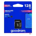 KARTA PAMIĘCI 128GB microSD Goodram + adapter