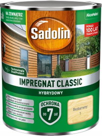 Impregnat do drewna Sadolin Bezbarwny 0,75 l