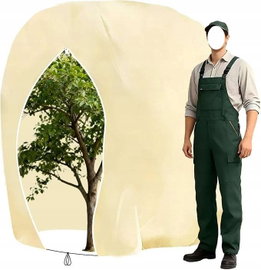 Agrotkanina kaptury ochronne biały 120 x 180 cm 80 g/m²
