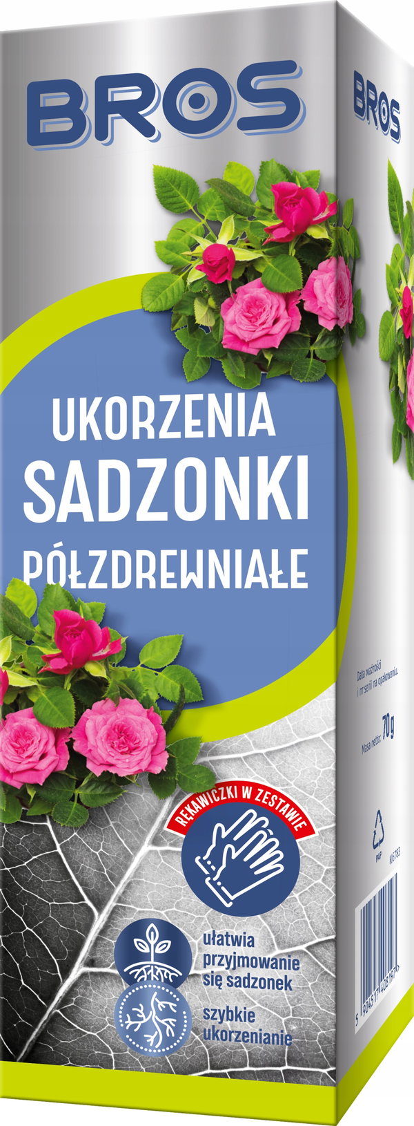 Bros Ukorzeniacz sadzonek zielnych nawóz organiczny 70 g