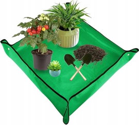Mata do przesadzania roślin wodoodporna100 x 100 cm tworzywo sztuczne 2szt.