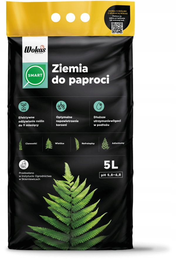 WOKAS SMART Ziemia do Paproci 5L