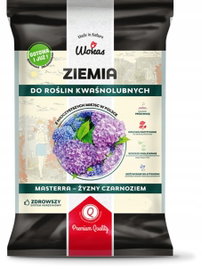 ZIEMIA PODŁOŻE DO ROŚLIN KWAŚNOLUBNYCH MASTERRA 20L WOKAS czarnoziem
