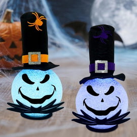 Lampka nocna dekoracyjna na Halloween świecąca na 2szt
