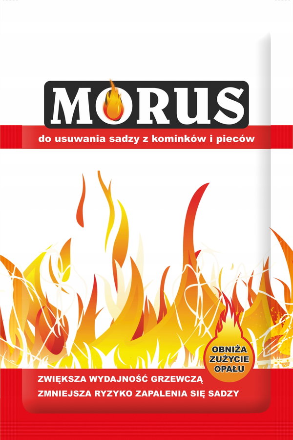 Morus proszek do usuwania sadzy kominków pieców 50 g