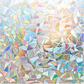 Folia okienna 3D prywatyzująca samoprzylepna statyczna 45 x 300 cm