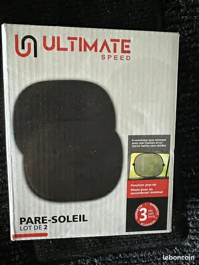 Zestaw 2 osłon przeciwsłonecznych ultimate speed