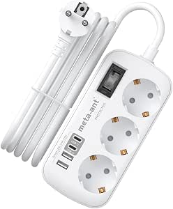 Rootoma przedłużacz 3 gniazda 250v 12w