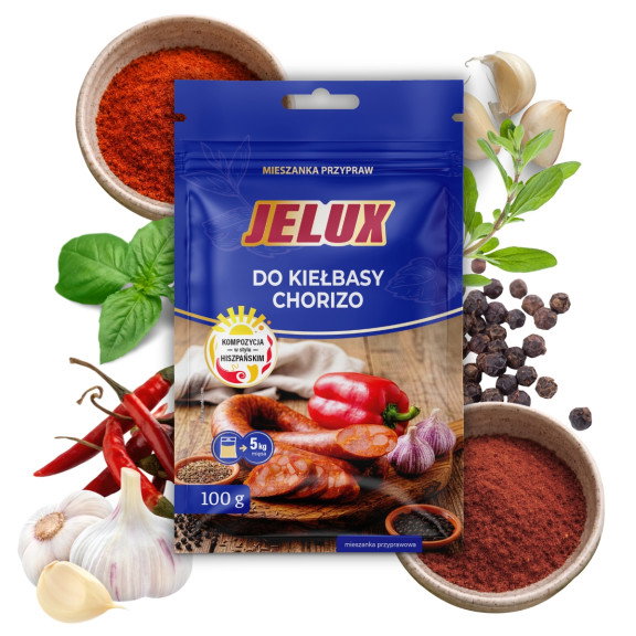 Mieszanka przypraw do kiełbasy Chorizo 100 g Jelux