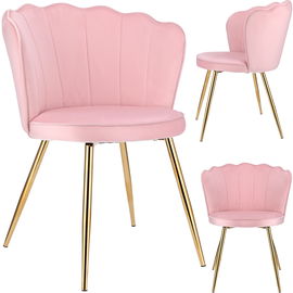 Krzesło FIORE różowe