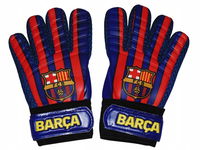 RĘKAWICE BRAMKARSKIE DLA DZIECI JUNIOR DZIECIĘCE ROZMIAR 5 BARCELONA 21cm