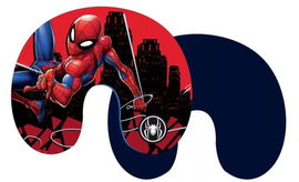 Zagłówek poduszka podróżna dla dzieci rogal na szyję turystyczna Spiderman