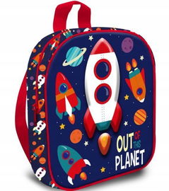 PLECAK DZIECIĘCY DO PRZEDSZKOLA 3d PRZEDSZKOLNY KOSMOS