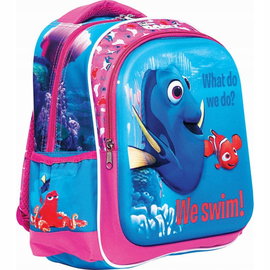 PLECAK PRZEDSZKOLNY DLA DZIEWCZYNKI GDZIE JEST RYBKA DORY NEMO 3D