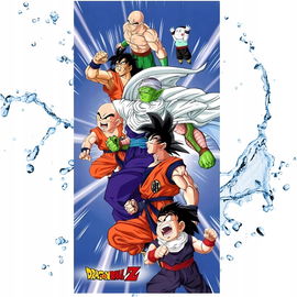Ręcznik Kąpielowy Dragon Ball Z 70 x 140 cm Szybkoschnący Plażowy na Basen