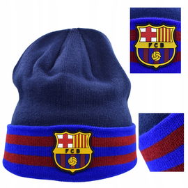 Czapka Zimowa FC Barcelona 25/26 licencjonowana Herb Logo Dla Dorosłych