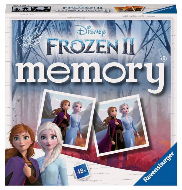 Gra Pamięciowa Karciana Kraina Lodu Frozen II Elsa Memory Układanka Memorki