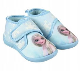 KAPCIE DO PRZEDSZKOLA DLA DZIEWCZYNKI ROZMIAR 24 BUTY RZEP KRAINA LODU ELSA