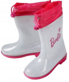 Kalosze dziecięce gumiaki gumowce Barbie brokatowe 29/30