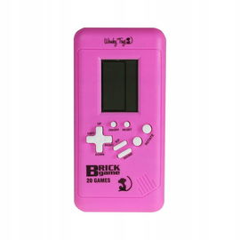 GRA ELEKTRONICZNA PRZENOŚNA DŹWIĘK Z EFEKTAMI TETRIS 20 GAMES