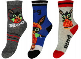 Skarpetki dziecięce chłopięce bawełniane Bing 19/22