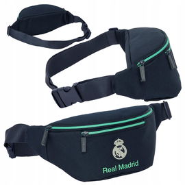 Saszetka Nerka Real Madryt Regulowany Pasek Zamek Pojemna 25 26 Granatowy