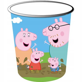 POJEMNIK ŚWINKA PEPPA KOSZ NA ŚMIECI WIADRO NA DROBIAZGI