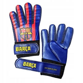 RĘKAWICE BRAMKARSKIE DLA DZIECI JUNIOR DZIECIĘCE ROZMIAR 5 BARCELONA 21cm