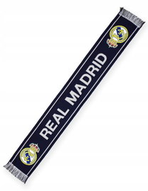 Szalik Kibica Real Madryt Herb Granatowy Navy Oficjalny