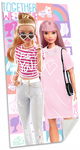 Ręcznik Barbie kąpielowy szybkoschnący plażowy 70x140cm