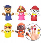 FIGURKI Pacynki na palce Psi Patrol 5 sztuk ZESTAW