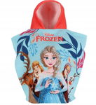 Ręcznik kąpielowy plażowy okrycie z kapturem Kraina Lodu Frozen ponczo