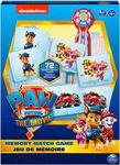 GRA MEMORY DLA DZIECI UKŁADANKA EDUKACYJNA PUZZLE PSI PATROL FILM 72 KARTY