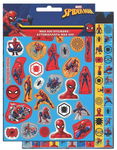 NAKLEJKI DLA DZIECI KOLOROWE SPIDERMAN ZESTAW 600 SZTUK SPIDER-MAN