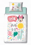 Pościel dziecięca bawełna 100x135 cm komplet dla dziecka Myszka Minnie