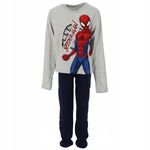 Piżama dziecięca chłopięca długi rękaw bawełna 122 128 komplet Spiderman