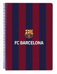 Zeszyt w Kratkę A5 FC Barcelona Herb 80 Kartek Wyrywane Półtwarda Okładka
