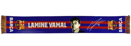 Szalik Kibica 140 x 20 FC Barcelona Lamine Yamal Tkany 2024 2025 oficjalny