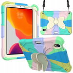 ETUI CASE PANCERNE DO iPad MINI 6 MODEL 8.3" 2021 Z PASKIEM NA RAMIĘ MOTYL