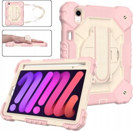 ETUI CASE PANCERNE DO iPad MINI 6 MODEL 8.3" 2021 Z PASKIEM NA RAMIĘ
