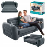 MATERAC DMUCHANY ŁÓŻKO SOFA ROZKŁADANA 2-OSOBOWA INTEX 203 x 224 x 66 cm