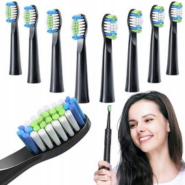 8x KOŃCÓWKI WYMIENNE DO SZCZOTECZKI SONICZNEJ FAIRYWILL E11 E10 E6 D7S