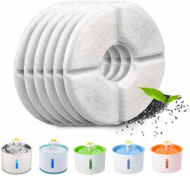 6x FILTRY DO POIDEŁKA FONTANNY DLA KOTA PSA 2.5L