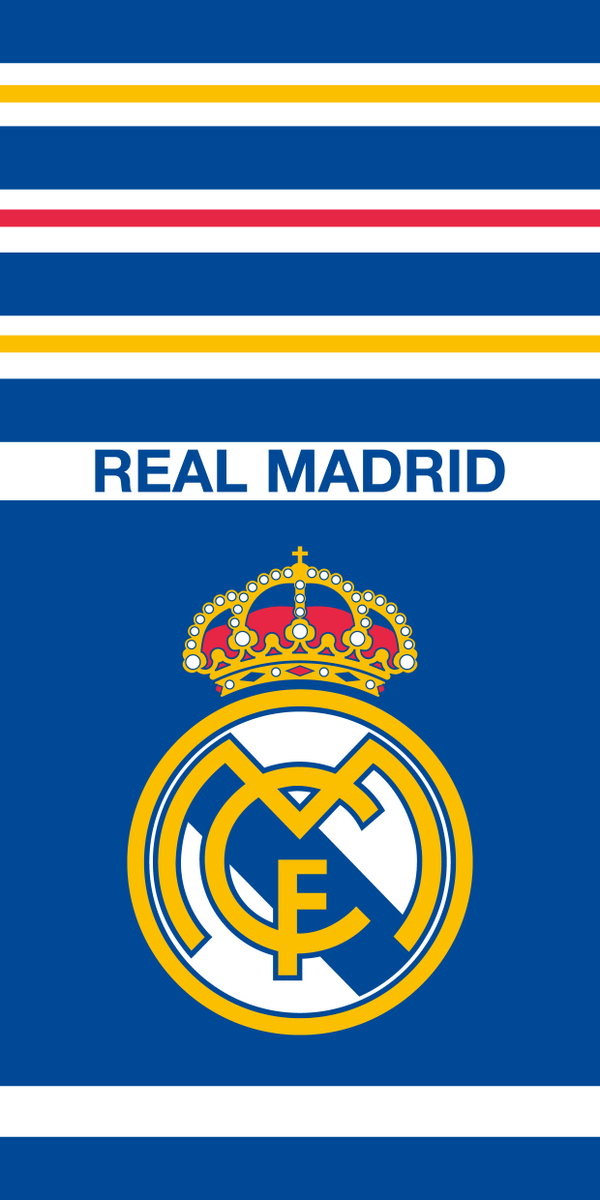 Real Madryt MADRID Duży Plażowy Ręcznik Fana