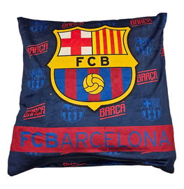 FC BARCELONA POSZEWKA  na poduszkę 40 X  40 cm LALIGA PIŁKA NOŻNA