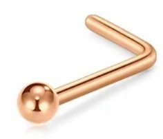Kolczyk do nosa z kuleczką NOSTRIL