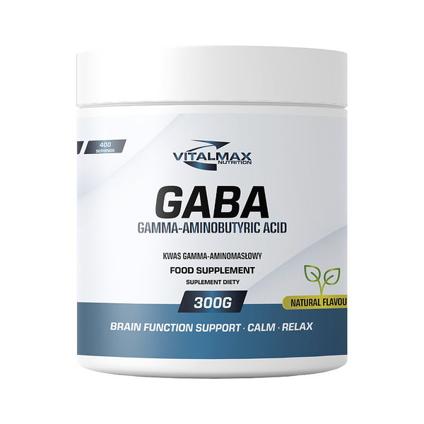 Vitalmax GABA | 300g Kwas gamma-aminomasłowy
