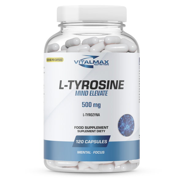 Vitalmax L-Tyrosine | 120 kapsułek