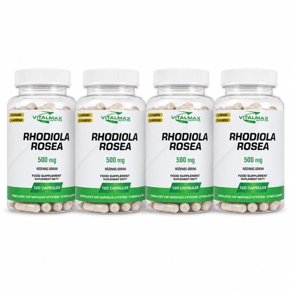 Vitalmax Rhodiola Rosea Różeniec górski | 480 kapsułek